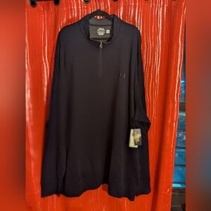 Long Sleeve Zip Collared Shirt